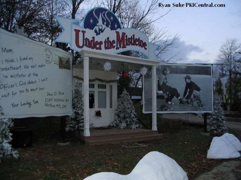 Set for the White Christmas Express